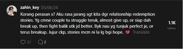 Contoh Posting Relationship